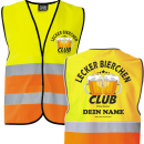 Lecker Bierchen Club Warnweste mit Namen – Lustige...