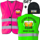 Lecker Bierchen Club Spar Set – Warnweste mit Namen...