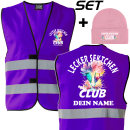 Lecker Sektchen Club Spar Set – Warnweste mit Namen...