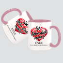 Ich liebe Dich mehr ! Ende hab gewonnen ... Kissen + Tasse