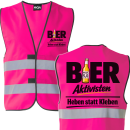 Bieraktivisten - Heben statt Kleben, RÖX 5.0 Edition Bier Aktivisten Sicherheitsweste JGA Karneval Männertag