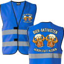 Bieraktivisten - Heben statt Kleben, Aktivisten Edition Bier Aktivisten Sicherheitsweste JGA Karneval Männertag