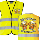Bieraktivisten - Heben statt Kleben, Aktivisten Edition Bier Aktivisten Sicherheitsweste JGA Karneval Männertag