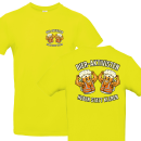 Bieraktivisten Heben statt Kleben Premium JGA / Vatertag T-Shirt Aktivisten Edition