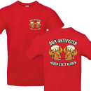 Bieraktivisten Heben statt Kleben Premium JGA / Vatertag T-Shirt Aktivisten Edition