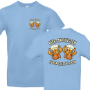 Bieraktivisten Heben statt Kleben Premium JGA / Vatertag T-Shirt Aktivisten Edition