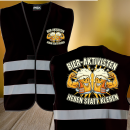 Bieraktivisten - Heben statt Kleben, Eskalations Warnweste TREND Karneval JGA