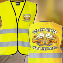 Bieraktivisten - Heben statt Kleben, Eskalations Warnweste TREND Karneval JGA