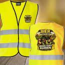 Bieraktivisten - Heben statt Kleben, PARTY Edition Bier Aktivisten Sicherheitsweste JGA Karneval Männertag