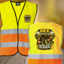 Bieraktivisten - Heben statt Kleben, PARTY Edition Bier Aktivisten Sicherheitsweste JGA Karneval Männertag
