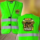 Bieraktivisten - Heben statt Kleben, PARTY Edition Bier Aktivisten Sicherheitsweste JGA Karneval Männertag