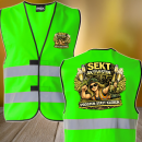 Sekt Aktivistin  - Prosten statt Kleben Premium, Warnwesten JGA  Frauentag