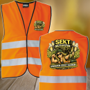 Sekt Aktivistin  - Prosten statt Kleben Premium, Warnwesten JGA  Frauentag