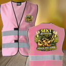 Sekt Aktivistin  - Prosten statt Kleben Premium, Warnwesten JGA  Frauentag