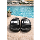 Party Badelatschen mit Spruch Freunde Geschenk Badeletten