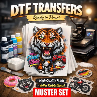 Premium DTF-Transfer MUSTER Hotpeel