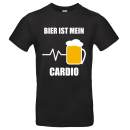 Bier ist mein Cardio Fun Spass Unisex Shirt S-5XL Bier Shirt