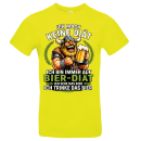 Bier-Diät Wikinger T-Shirt – Lustiges Herren Fun Shirt für Bierliebhaber & Partys