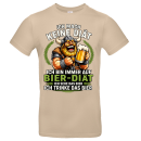 Bier-Diät Wikinger T-Shirt – Lustiges Herren Fun Shirt für Bierliebhaber & Partys