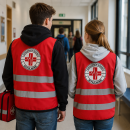 Schulsanitätsdienst Warnschutz Weste Premium mit...