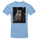 Midnight Shake Racoon – Streetstyle Waschbär Shirt Unisex Premium T-Shirt