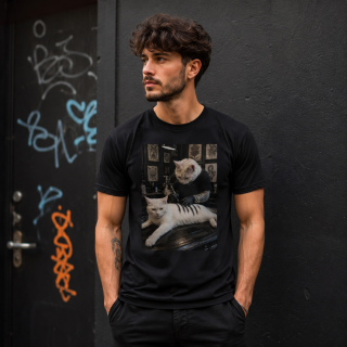 Tattoo Katzen  – Streetstyle Katzen Shirt Unisex Premium T-Shirt
