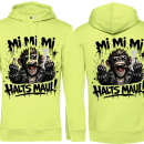 Mi Mi Mi Halts Maul Ape HOOD   – Streetstyle Affen...