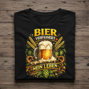 Bier verfeinert mein Leben - Lustiges Bier-Shirt für...