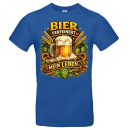 Bier verfeinert mein Leben - Lustiges Bier-Shirt für Männer & Bierfreunde