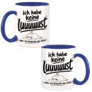 Kaffeetasse „Ich habe keine Lust – aber ich brauche das Geld“ - Design Büro Kaffee Teetasste