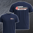 Feuerwehr T-Shirt FW2660 beidseitig Wunschstadt - Wunschname