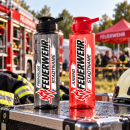 1000 ml Personalisierte Feuerwehr Trinkflasche Design 2660