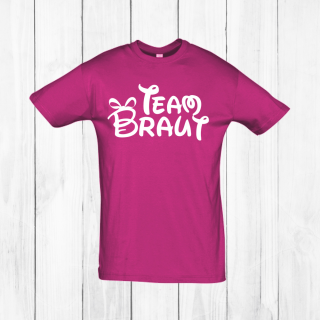 Team - Fuchsia - weiß