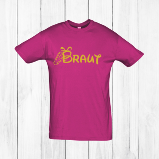 Braut - Fuchsia - Gold