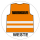 Evakuierungshelfer-orange
