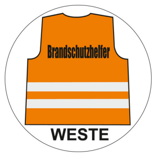 Brandschutzhelfer-orange