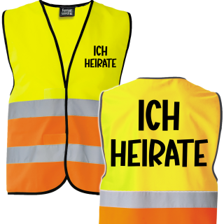 Ich Heirate Gelb/Orange