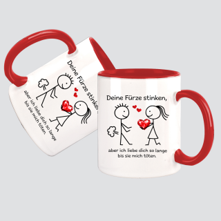 nur Tasse rot