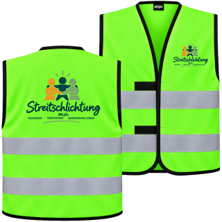 Streitschlichtung / weste grün